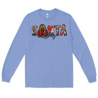 Colony Blue santa baby lady of guadalupe Long Sleeve Tee - Jasminsmagicworld