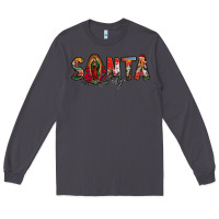 Smoke santa baby lady of guadalupe Long Sleeve Tee - Jasminsmagicworld
