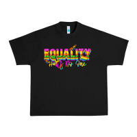 Black Equality hurts no one Urban Heavy Tee - NancyCooperArtShop