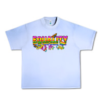 Grape Ice Equality hurts no one Urban Heavy Tee - NancyCooperArtShop