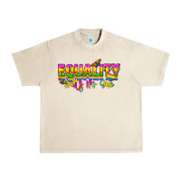 Sandshell Equality hurts no one Urban Heavy Tee - NancyCooperArtShop