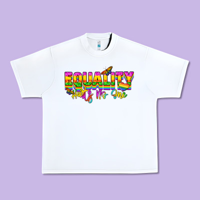 Equality Hurts No One Urban Heavy Tee Designed By Nancycooperartshop