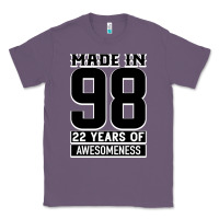 Lavender Made in 98 22 Years Of Awesomeness Classic Tee - Bettercallsaul
