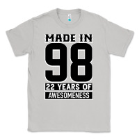 Moon Dust Made in 98 22 Years Of Awesomeness Classic Tee - Bettercallsaul