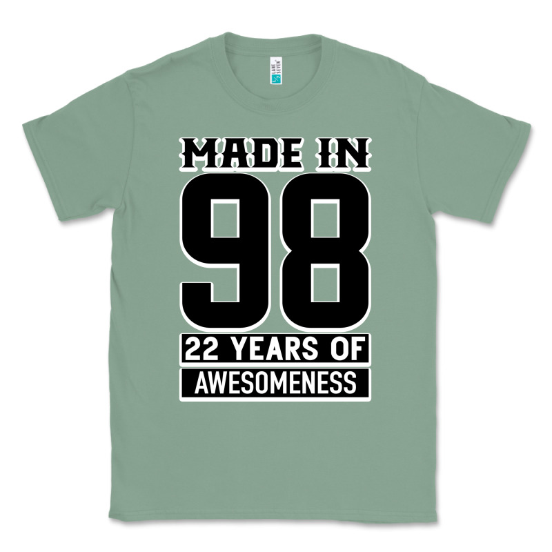 Made In 98 22 Years Of Awesomeness Classic Tee by Bettercallsaul | Teevron