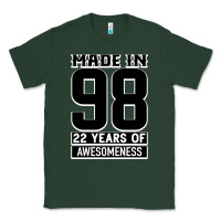 Sports Green Made in 98 22 Years Of Awesomeness Classic Tee - Bettercallsaul