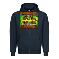 Navy salty witch tumbler Zipper Hoodie - BundleAndBundleShop