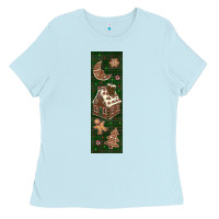 Baby Blue christmas pen wraps Ladies Tee - BundleAndBundleShop