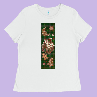 Christmas Pen Wraps Ladies Tee Designed By Bundleandbundleshop