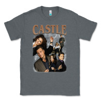 Charcoal Heather castle Classic Tee - tuanDangUi
