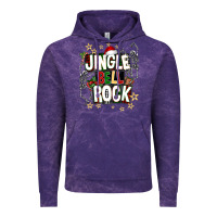 Cloud Purple Jingle bell rock Vintage Hoodie - NancyCooperArtShop