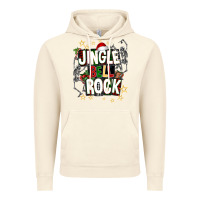 Vintage Artic Jingle bell rock Vintage Hoodie - NancyCooperArtShop
