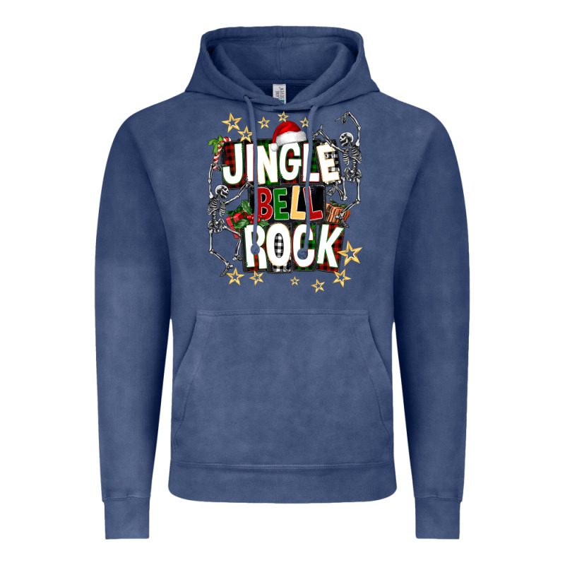 Jingle Bell Rock Vintage Hoodie by NancyCooperArtShop | Teevron