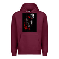 Burgundy saw movie Premium Hoodie - tuanDangUi