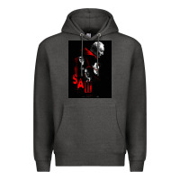 Charcoal Heather saw movie Premium Hoodie - tuanDangUi