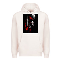 Pale Pink saw movie Premium Hoodie - tuanDangUi