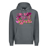 Rock Valentine's Day Only Good Vibes Premium Hoodie - FaDigitalArtStudio