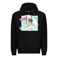 Black Rocket Power Otto Woogidy Woogidy Surfs Up Premium Hoodie - tuanDangUi