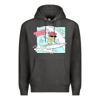 Charcoal Heather Rocket Power Otto Woogidy Woogidy Surfs Up Premium Hoodie - tuanDangUi