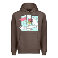 Coffee Rocket Power Otto Woogidy Woogidy Surfs Up Premium Hoodie - tuanDangUi