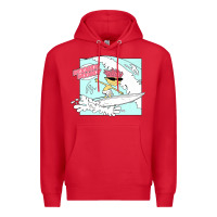 Red Rocket Power Otto Woogidy Woogidy Surfs Up Premium Hoodie - tuanDangUi