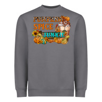 Storm Pumpkin Spice Junkie Heavyweight Sweatshirt - FaDigitalArtStudio