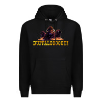 Black Buffalo Gold Casino Slot Machine Game Gifts Premium Hoodie - tuanDangUi