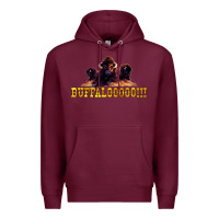 Burgundy Buffalo Gold Casino Slot Machine Game Gifts Premium Hoodie - tuanDangUi