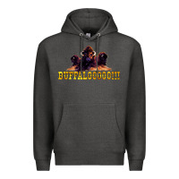 Charcoal Heather Buffalo Gold Casino Slot Machine Game Gifts Premium Hoodie - tuanDangUi