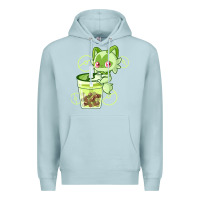 Blue Mist sprigatito matcha bubble classic . Premium Hoodie - tuanDangUi