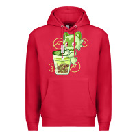 Cardinal sprigatito matcha bubble classic . Premium Hoodie - tuanDangUi