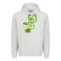 Dove Grey sprigatito matcha bubble classic . Premium Hoodie - tuanDangUi