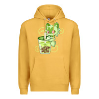 Mustard sprigatito matcha bubble classic . Premium Hoodie - tuanDangUi