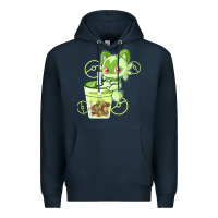 Navy sprigatito matcha bubble classic . Premium Hoodie - tuanDangUi
