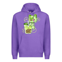 Purple sprigatito matcha bubble classic . Premium Hoodie - tuanDangUi