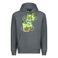 Rock sprigatito matcha bubble classic . Premium Hoodie - tuanDangUi