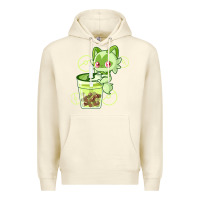 Sandshell sprigatito matcha bubble classic . Premium Hoodie - tuanDangUi