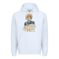 White benny hill Premium Hoodie - tuanDangUi