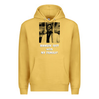 Antique Gold hangin' out with my family (birdemic) Premium Hoodie - tuanDangUi