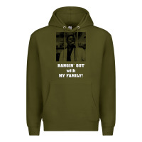 Army Green hangin' out with my family (birdemic) Premium Hoodie - tuanDangUi