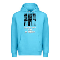 Ocean Blue hangin' out with my family (birdemic) Premium Hoodie - tuanDangUi
