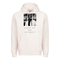 Pale Pink hangin' out with my family (birdemic) Premium Hoodie - tuanDangUi