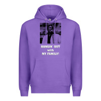Purple hangin' out with my family (birdemic) Premium Hoodie - tuanDangUi