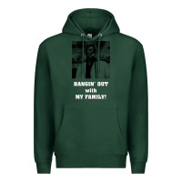 Sports Green hangin' out with my family (birdemic) Premium Hoodie - tuanDangUi