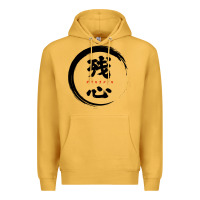 Mustard zanshin   remaining mind Premium Hoodie - tuanDangUi