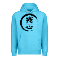 Ocean Blue zanshin   remaining mind Premium Hoodie - tuanDangUi