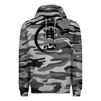 Slate Camo zanshin   remaining mind Premium Hoodie - tuanDangUi