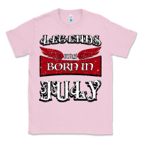 Bubblegum Pink Legends are born in July Classic Tee - Bettercallsaul