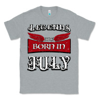 Heather Grey Legends are born in July Classic Tee - Bettercallsaul