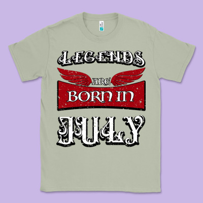 Legends Are Born In July Classic Tee Designed By Bettercallsaul